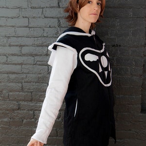 Veste de coton ouaté inspirée par Asriel du jeu vidéo Undertale image 3