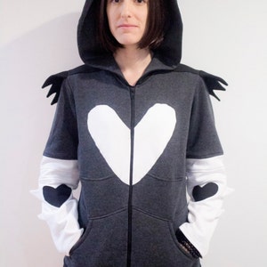 Undertale Undyne the Undying inspired cosplay hoodie image 2