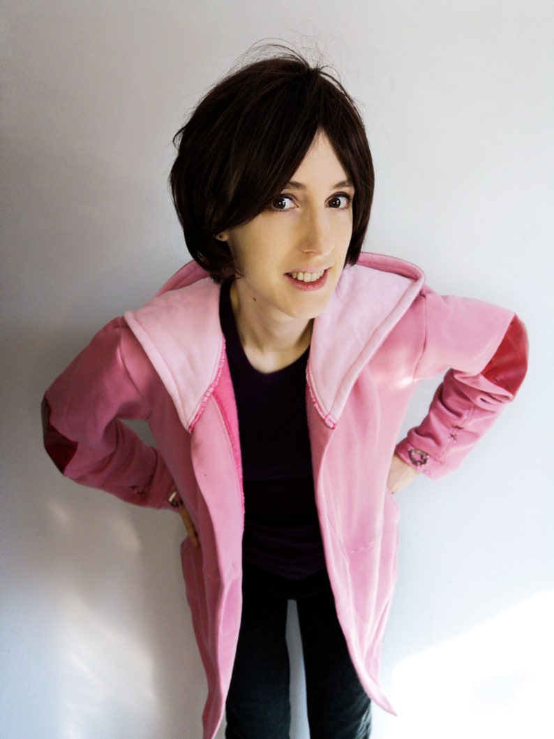 Casual Jacket inspired cosplay hoodie tunic from Final Fantasy XIV image 5