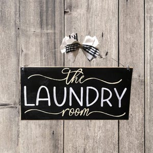 Wooden Laundry Sign/Wall Decoration