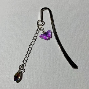 Book marker dangle, unique gift idea,  book page, Metal Jewelry Metal Bookmark with Charms Metal Book Lovers, one of a kind gift