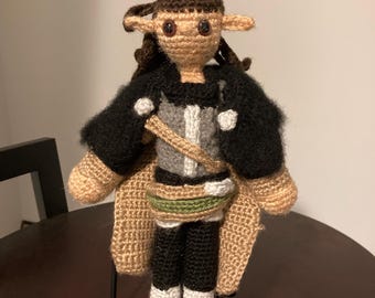 Crocheted Vax The Legend of Vox Machina Plushie