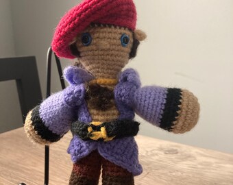 Crocheted Scanlan The Legend of Vox Machina Plushie