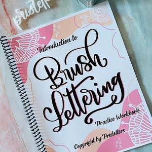 Digital Brush Lettering Practice Workbook Digital