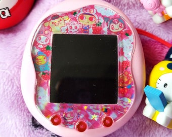 Tamagotchi Uni Faceplate Kawaii Characters Strawberry Holographic