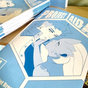 Project AIDA 1 Sci-Fi GL/Yuri Comic Book