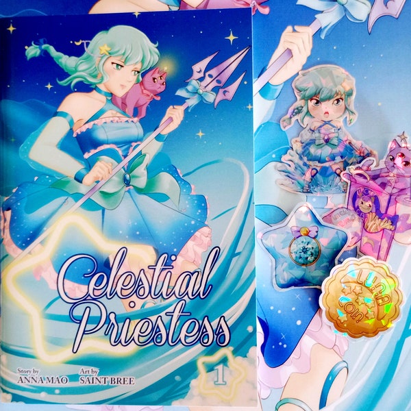 Celestial Priestess Volume 1 Sapphic Magical Girl Comic Book