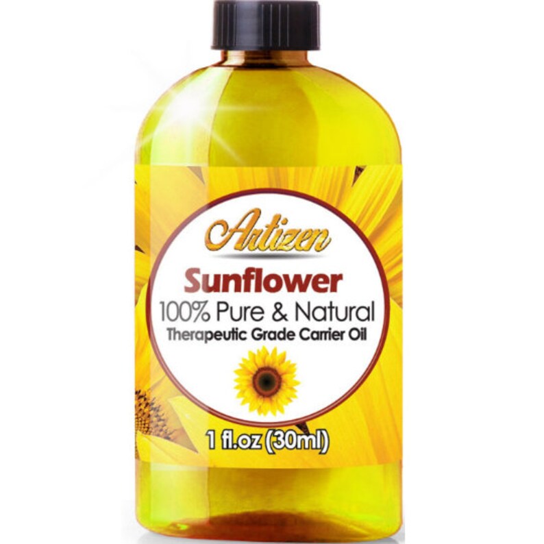 Premium Virgin Sunflower Oil 100 PURE & COLD PRESSED Etsy