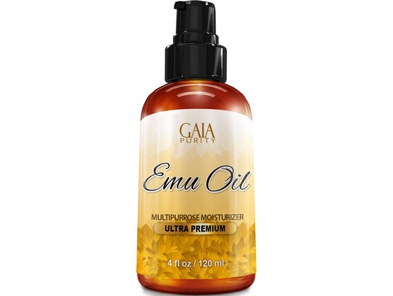 Gaia Purity Emu Oil Large 4oz Best Natural Oil For Face Etsy