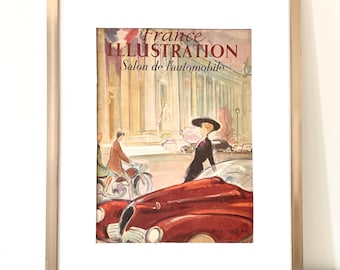 RENAULT 1950年代モデル ヴィンテージ広告 RENAULT 1950年代モデル