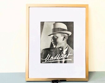 Mossant Advertising Vintage Hat Art Man 