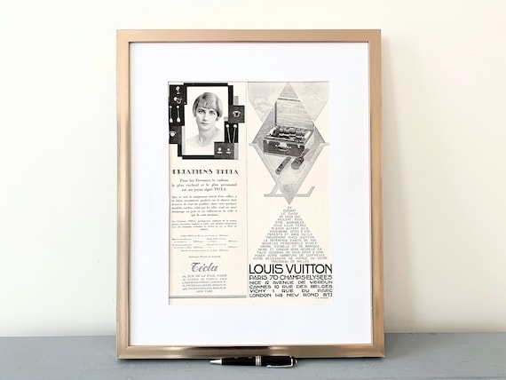 Louis Vuitton Poster LV Monogram Poster Fashion Gift Idea 