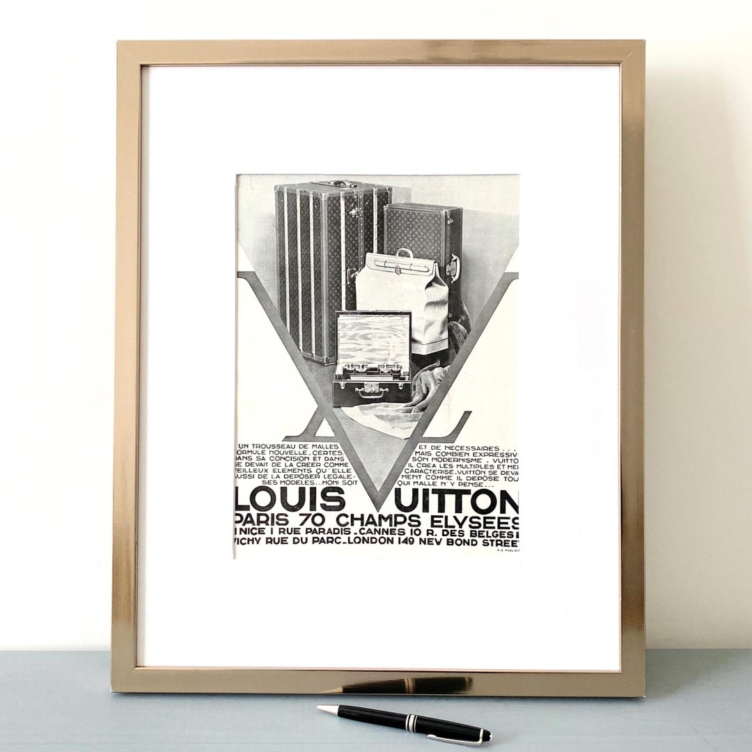 Louis Vuitton 1931 アートポスター afba360070c3bd09bbb7250729ba0c