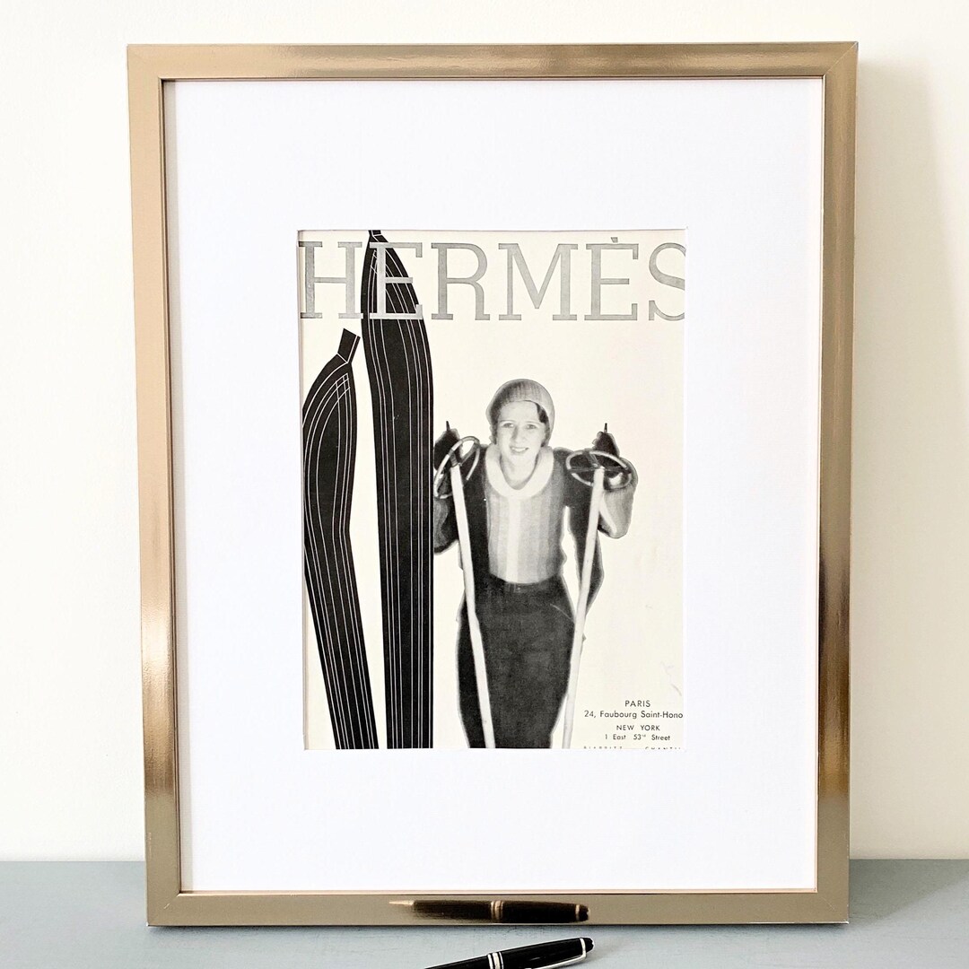 【HERMES】アンティーク　ポスター Hermes アンティークポスター1920's その他アート MYH 通販