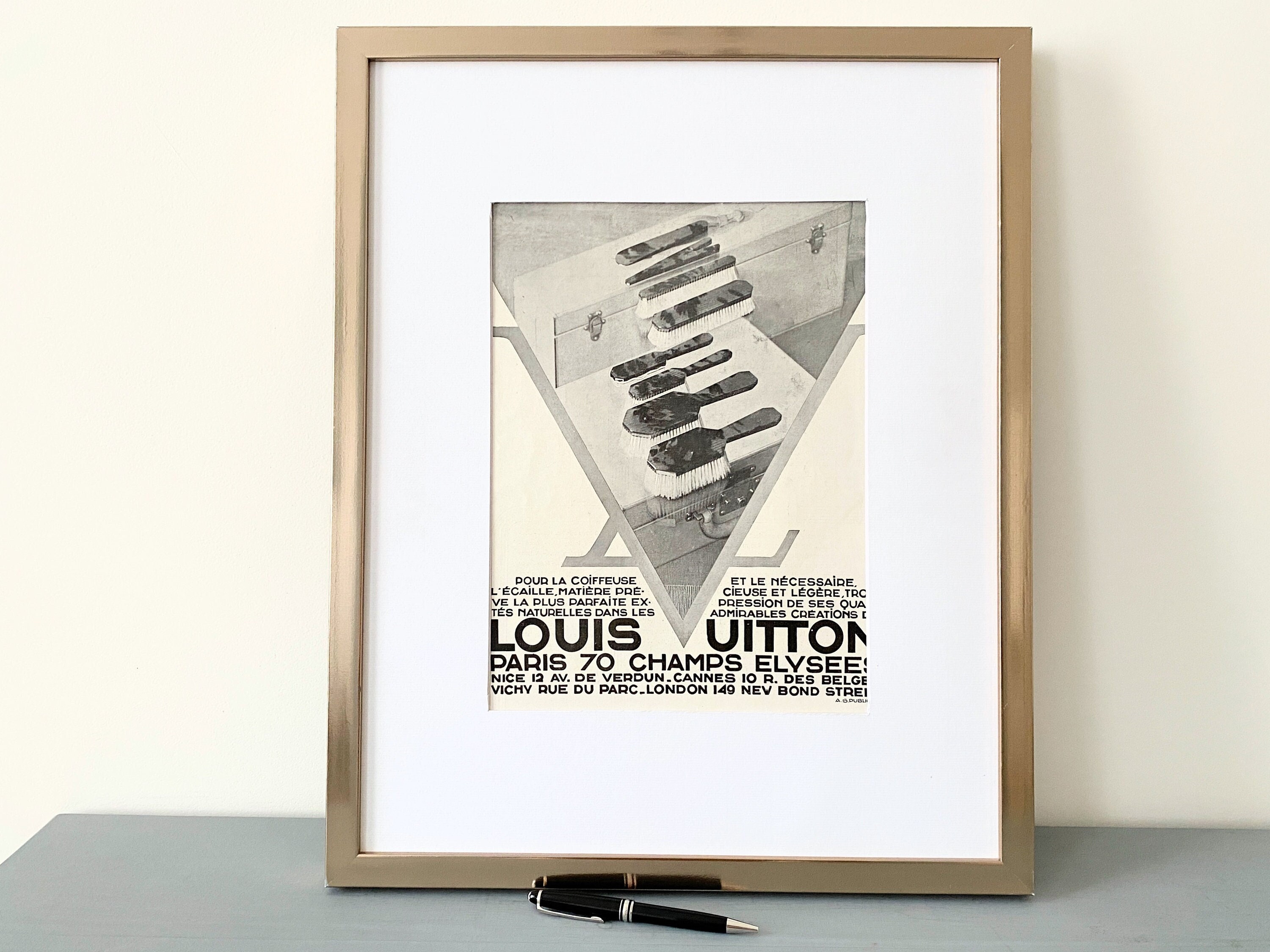 SHOP Louis Vuitton  Cannes Designer Art Print or Poster From