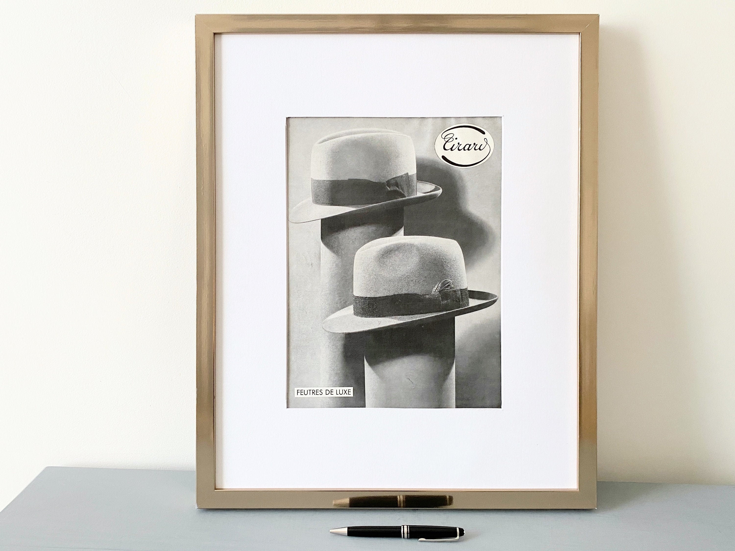 Two Hats Retro Print Father Day Gift 