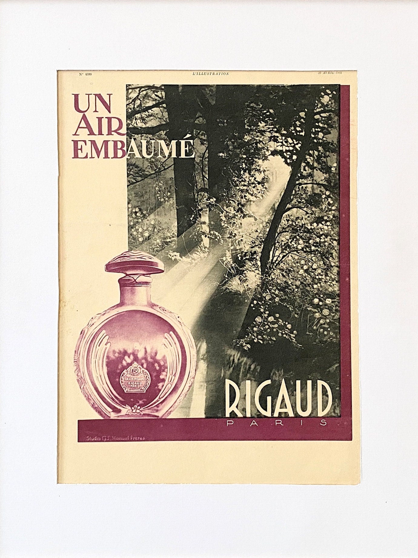 ParfümWandDekor französischer ParfümDruck altes Etsy.de