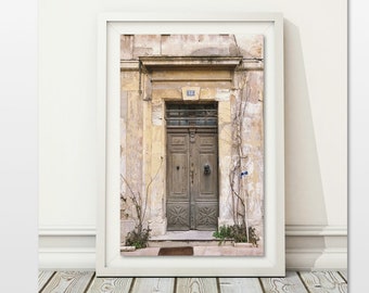 Rustic Door Print, Brown Door Poster, Door Photography, Weathered Door, Vintage Door Print, Wooden Door Print, Old House Photo Distressed