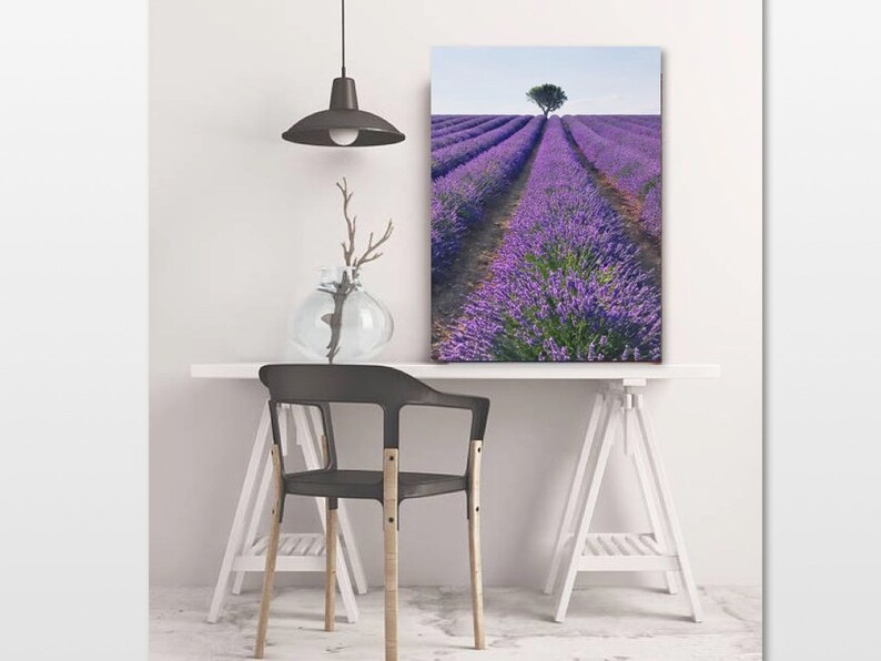 Provence France Lavender Printable Lavender Wall Art French Lavender Lavender Bedroom Art Lavender Photography Lavender Field Print
