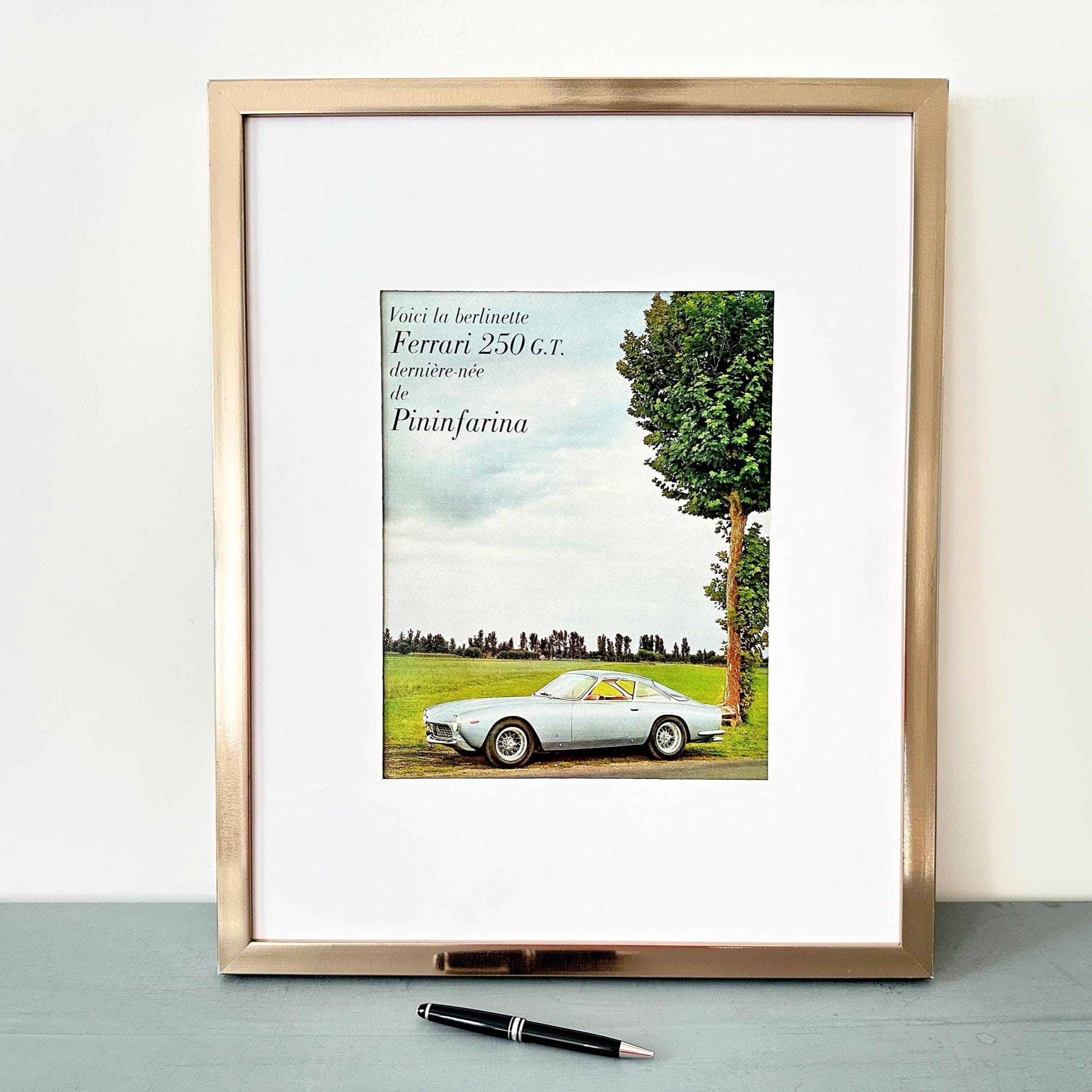 1960年代のヴィンテージフェラーリ250ピニンファリーナのオリジナル