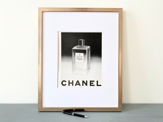 Chanel Perfume Print Perfume Bottle Print Chanel Wall Art 