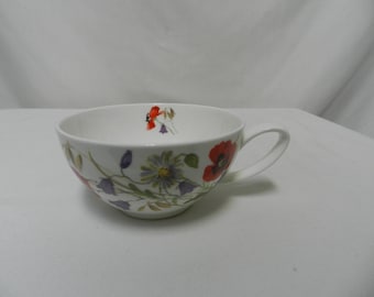 English Meadow Roy Kirkham Fine Bone China made in England Vintage 2001 floral