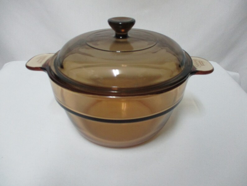Vision Corning Ware Glass Double Boiler Insert V20B France W Etsy