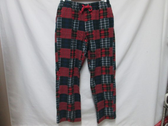 Ll Bean Flannel Pajama Pants Mens LL Bean Fleece Lined Flannel