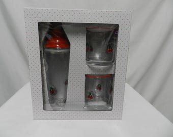 Cocktail Shaker Penguin Art Deco Restoration Hardware Vintage