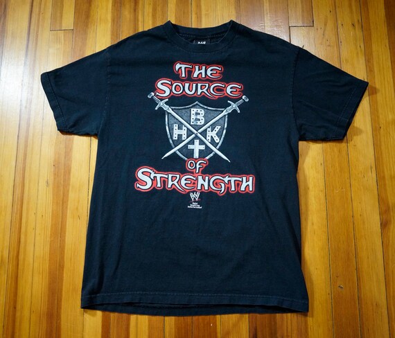 Shawn Michaels The Source Of Strength Hbk Vtg Wwe T Shirt Men S Size L