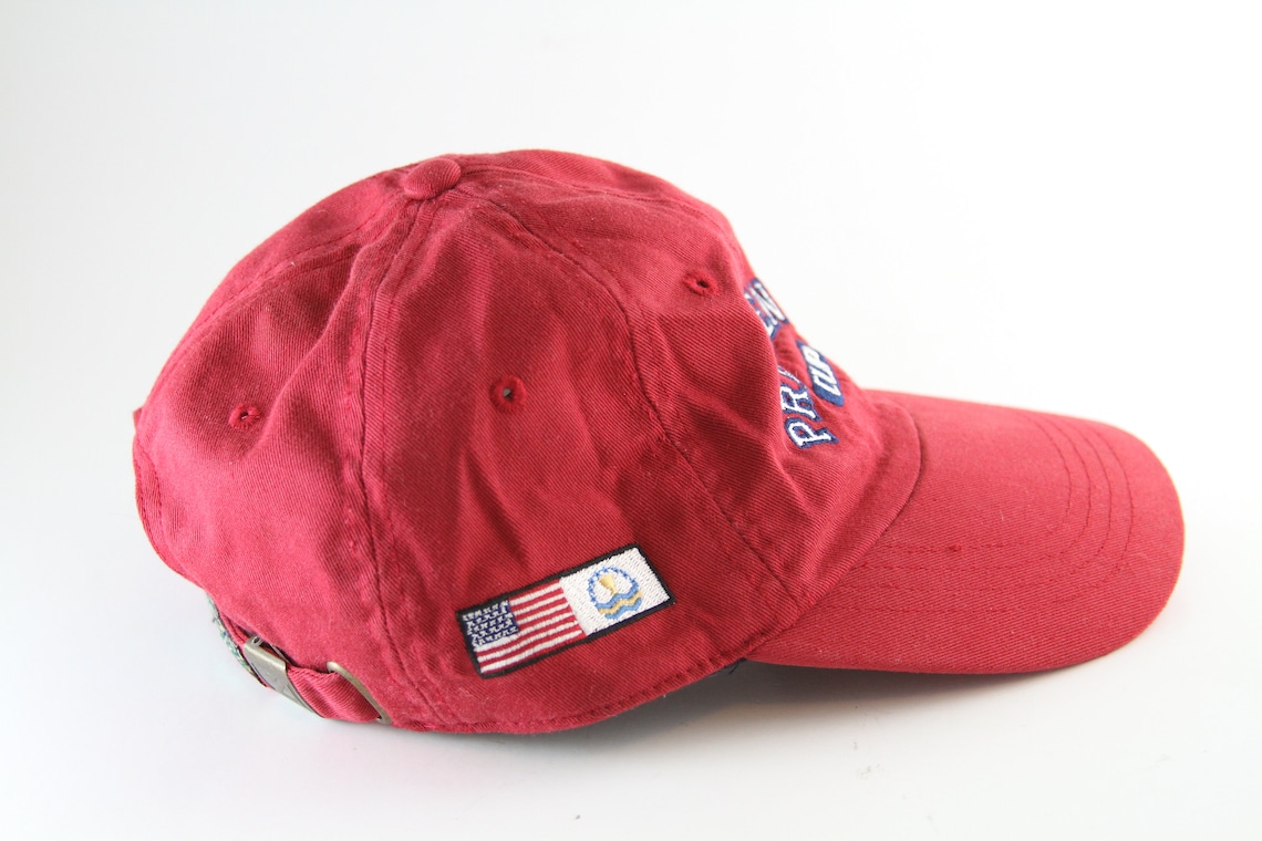 The Presidents Cup Golf Tournament Hat // Red Golfing Hat with Etsy