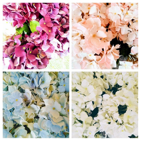 K K Import Real Touch Hydrangea Stems Faux Hydrangeas Pink Etsy