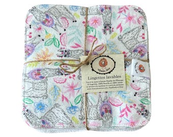 Washable baby washcloths