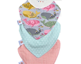 Set of 3 bibs