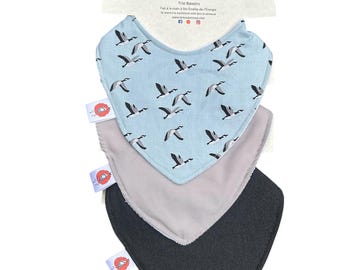 Set of 3 bibs