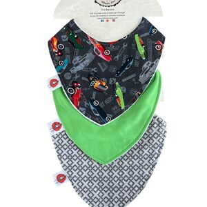 Set of 3 bibs