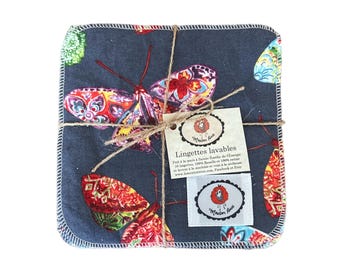 10 washable wipes