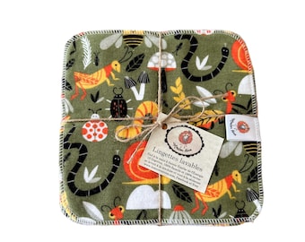 10 washable wipes