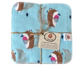 10 washable wipes