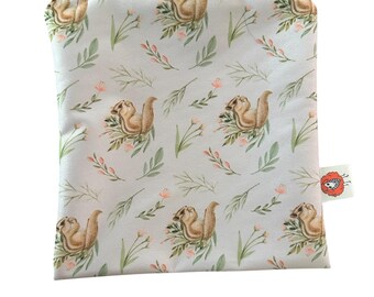 Reusable snack sandwich bag