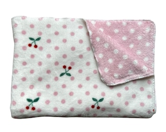 Doudou en minky réversible