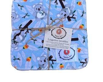 10 washable wipes