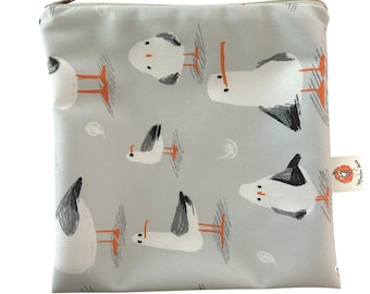Reusable snack sandwich bag