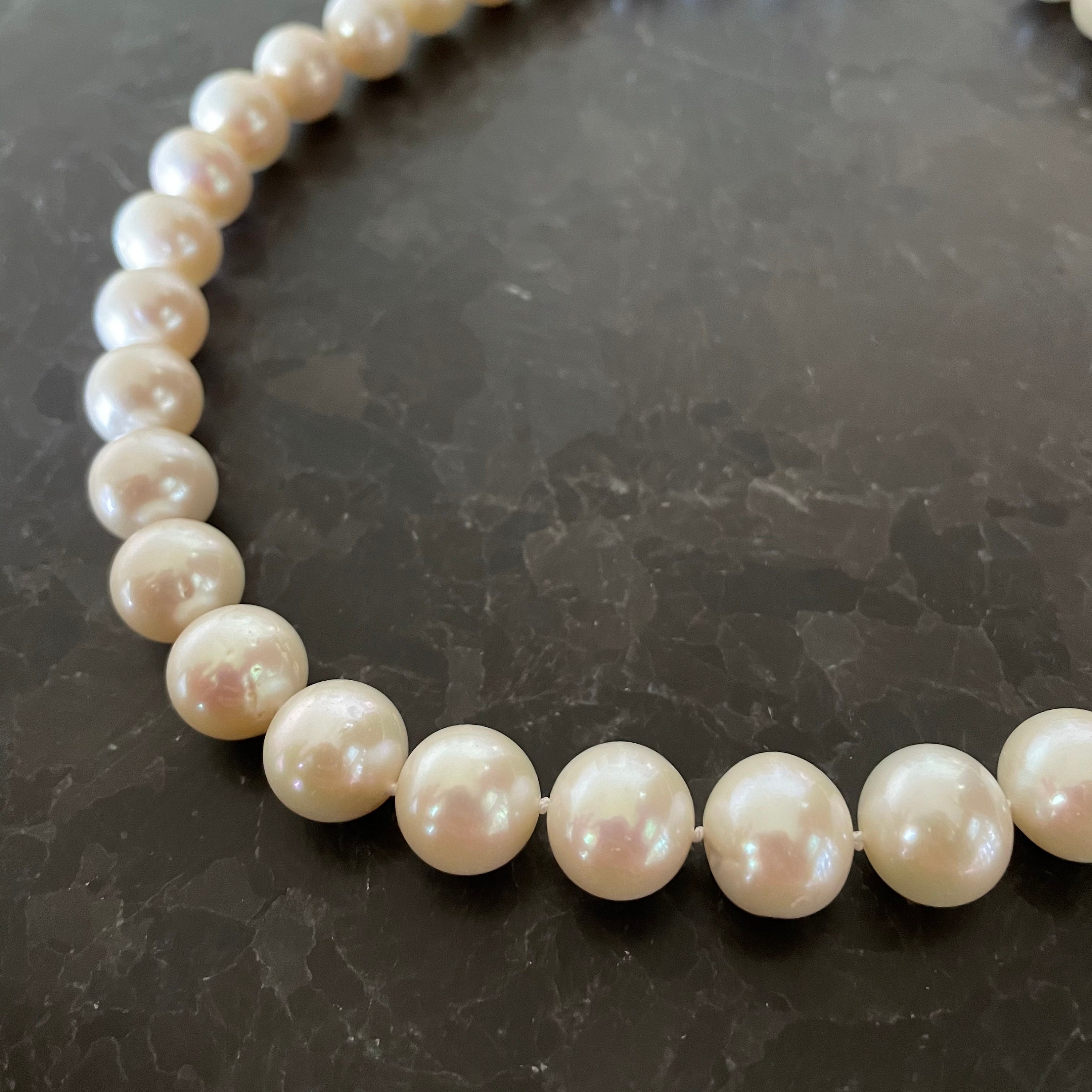 Collana Con Composizione Di Perle D’acqua Dolce Bianche - Gioielli Santori - Foto 10