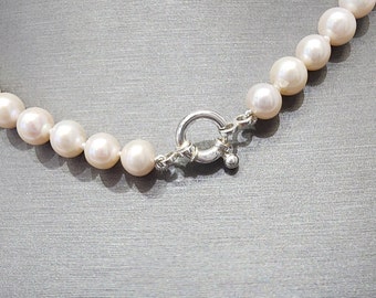 Collana Di Perle D'acqua Dolce Coltivate Da 7-7,5 Mm, Color