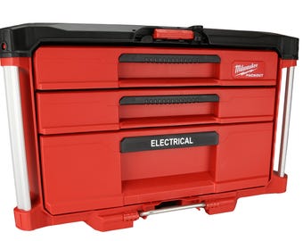 Milwaukee PACKOUT Cajón grande (48-22-8442/48-22-8443/48-22-8447) Etiqueta personalizada