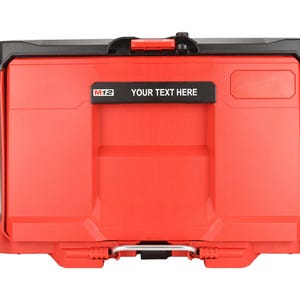 Milwaukee PACKOUT Werkzeugkasten mit einer Schublade (48-22-8441) – Individuelles Etikett