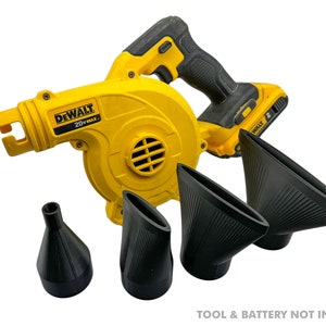 DEWALT Compact Blower Flat + Precision Nozzle 4pk Set