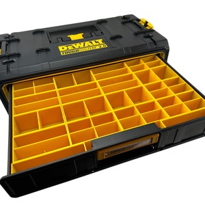 DEWALT ToughSystem 2.0 3-Drawer Customizable Bins