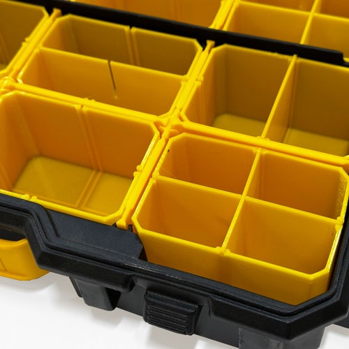 Dewalt PRO Small Parts Organizer Divider Bins 4slot 2pack Etsy